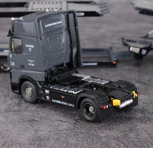 Load image into Gallery viewer, 1:64 Black Bird Actros Gigaspace 4x2 Trailer Truck Model Diecast Metal Car New Collection