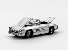 Load image into Gallery viewer, YS 1:64 Plating White 300SL W198 Convertible Sport Model Diecast Metal Car New Collection