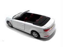 Load image into Gallery viewer, 1:76 White S3 Roadster Convertible Sports Model Diecast Metal Car New Collection