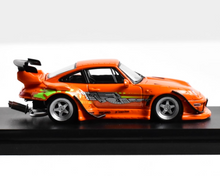Load image into Gallery viewer, SW 1:64 Orange FNF RWB 993 Classic Sports Model Diecast Metal Car New Collection