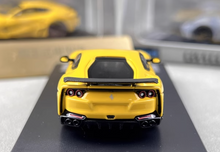 Load image into Gallery viewer, LT 1:64 Yellow 812 Novitec N-Largo Racing Sports Model Diecast Metal Car New Collection