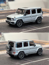 Load image into Gallery viewer, AR 1:64 2020 Silver G63 G Class SUV Sports Model Diecast Metal Car New Collection