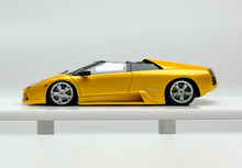 Load image into Gallery viewer, 1:64 CL Yellow Murcielago Roadster Convertible Model Diecast Resin Car New Collection
