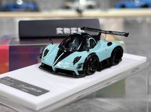 Load image into Gallery viewer, 1:64 YM Blue 760 LH Mini Cute Q Sports Model Diecast Resin Car New Collection