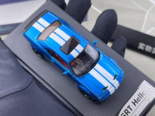 Load image into Gallery viewer, SH 1:64 Blue Stripe Challenger SRT Muscle Hellcat Model Diecast Metal Car New Collection