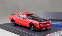 Load image into Gallery viewer, SH 1:64 Red SRT Hellcat Muscle Sports Model Diecast Metal Car New Collection