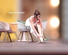 Load image into Gallery viewer, 1:64 Painted Figure Model Miniature Resin Diorama Sand Ballet Dancer Lady Girl Collection