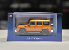 Load image into Gallery viewer, AUTOart 1:64 Orange Benz AMG G63 ORV SUV Sports Model Car ABS BN