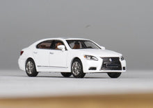 Load image into Gallery viewer, JKM 1:64 White LS600hL Luxury Sedan Sports Model Diecast Metal Car New Collection