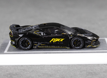 Load image into Gallery viewer, MJ 1:64 Black Mansory F9XX Racing Sports Model Diecast Metal Car New Collection