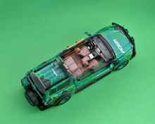 Load image into Gallery viewer, XCARTOYS 1:64 Green POER Pickup Truck Off Road Model Diecast Metal Car New