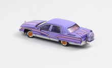 Load image into Gallery viewer, GOC 1:64 Purple CTE Fleetwood American Classic Model Diecast Metal Car New Collection