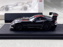Load image into Gallery viewer, HM 1:64 Black Viper ACR V10 Racing Sports Model Diecast Metal Car New Collection
