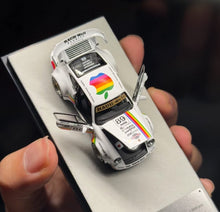 Load image into Gallery viewer, PGM 1:64 White Apple #89 RWB 964 Sports Open Model Diecast Metal Car New Collection