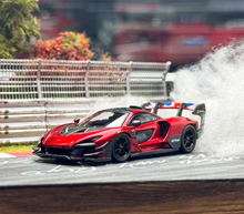Load image into Gallery viewer, CM 1:64 Red Senna GTR Racing Sports Model Diecast Metal Car New Collection