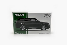 Load image into Gallery viewer, WHELART 1:64 2018 Black Range Rover Sports SUV Model Diecast Metal Car New Collection