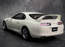 Load image into Gallery viewer, LCD 1:18 White JDM Supra A80 Coupe Racing Sports Model Diecast Metal Car New