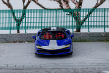 Load image into Gallery viewer, Scalemini 1:64 Blue SF90 Spider Racing Sports Model Diecast Resin Car New