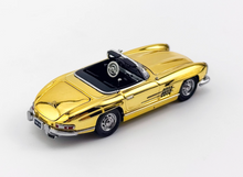 Load image into Gallery viewer, YS 1:64 Plating Gold 300SL W198 Convertible Sports Model Diecast Metal Car New Collection