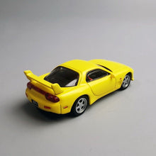 Load image into Gallery viewer, TM 1:64 JDM RX7 FD Racing Sports Model Classic Diecast Metal Car Box