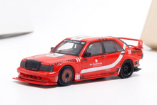 Load image into Gallery viewer, DCM 1:64 Red 190E W201 EVO Sedan Racing Sports Model Diecast Metal Car New Collection