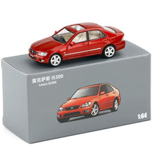 Load image into Gallery viewer, JKM 1:64 Red JDM IS300 Sedan Sports Model Metal Diecast Car New Collection