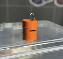 Load image into Gallery viewer, 1:64 Oil Drum Wash Basin Garage Scene Model Resin Display Car Sand