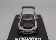 Load image into Gallery viewer, CM 1:64 JDM Gray EVO Lancer 9 IX Widebody Sports Model Diecast Metal Car New