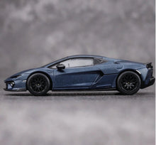 Load image into Gallery viewer, TH 1:64 Matte Blue Temerario Sports Model Diecast Metal Car New Collection