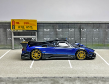 Load image into Gallery viewer, CM 1:64 Blue Zonda Super Racing Sports Model Diecast Metal Car