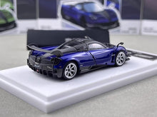 Load image into Gallery viewer, DK 1:64 Blue Huayra BC Sports Open Model Diecast Metal Car New Collection