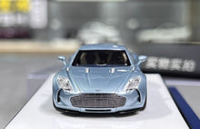 Load image into Gallery viewer, Deepmaker 1:64 Ice Blue One 77 Coupe Sports Model Diecast Resin Car New Collection