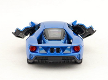 Load image into Gallery viewer, WELLY 1:36 Blue 2017 GT Racing Sports Model Diecast Toy Metal Car BN