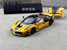 Load image into Gallery viewer, LT 1:64 Yellow FXX-K EVO Racing Sports Model Diecast Metal Car New Collection