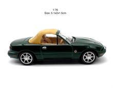 Load image into Gallery viewer, 1:76 Green MX5 Miata Classic Sports Model Diecast Metal Car New Collection