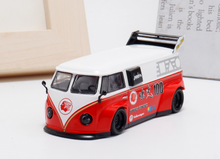 Load image into Gallery viewer, BSC 1:64 Red VW T1 Mini Van 100 Sports Model Diecast Metal Car New Collection