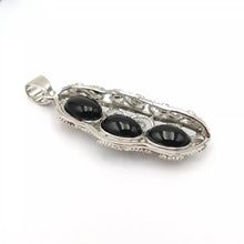 Load image into Gallery viewer, Nature Jade Lucky Beans Pendant Necklace Gift For Woman Jewelry charm Blessing B