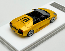 Load image into Gallery viewer, 1:64 CL Yellow Murcielago Roadster Convertible Model Diecast Resin Car New Collection