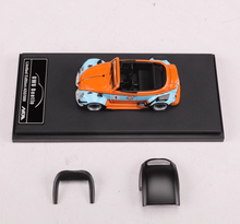Load image into Gallery viewer, HKM 1:64 RWB Gulf Beetle VW Convertible #1 Sports Model Diecast Metal Car New