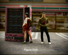 Load image into Gallery viewer, 1:64 Painted Figure Miniature Mini Resin Model Diorama Casual Wear Boy and Girl