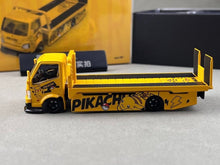Load image into Gallery viewer, CC 1:64 Yellow H300 Tow Flatbed Trailer Truck Model Diecast Metal Car New Collection