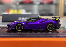 Load image into Gallery viewer, U2 1:64 Purple SF90XX Stradale Racing Sports Model Diecast Resin Car New Collection