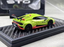 Load image into Gallery viewer, LCD 1:64 Green Huracan STO Sports Model Diecast Metal Car New Collection