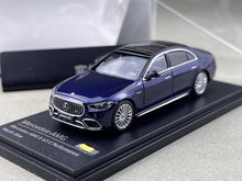 Load image into Gallery viewer, AR 1:64 Navy Blue Benz AMG S63 E Performance Sport Model Diecast Metal Car New Collection