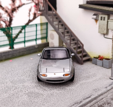 Load image into Gallery viewer, HJ 1:64 Silver JDM MX5 Miata Eunos Roadster Sports Model Diecast Metal Car New