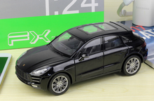 Load image into Gallery viewer, WELLY 1:24 Macan Turbo City SUV Sports Model Diecast Metal Car Display