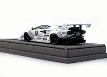 Load image into Gallery viewer, Topart 1:64 White LBWK Countach Racing Sports Model Diecast Metal Car New Collection