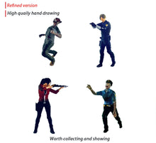 Load image into Gallery viewer, 1:64 Painted Figure Mini Model Miniature Resin Diorama Toy Zombie Corpse Police