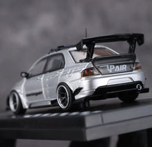 Load image into Gallery viewer, IHCM 1:64 Silver Carbon Lancer EVO 9 IX GSR Sports Model Diecast Metal Car New Collection