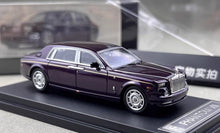 Load image into Gallery viewer, SW 1:64 Purple Phantom VII 7 Luxury Classic Sedan Model Diecast Metal Car New Collection
